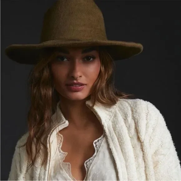 Anthropologie x Wyeth Modern Rancher Taupe One Size Anthropologie x Wyeth Modern Rancher Taupe | eBay main image 3